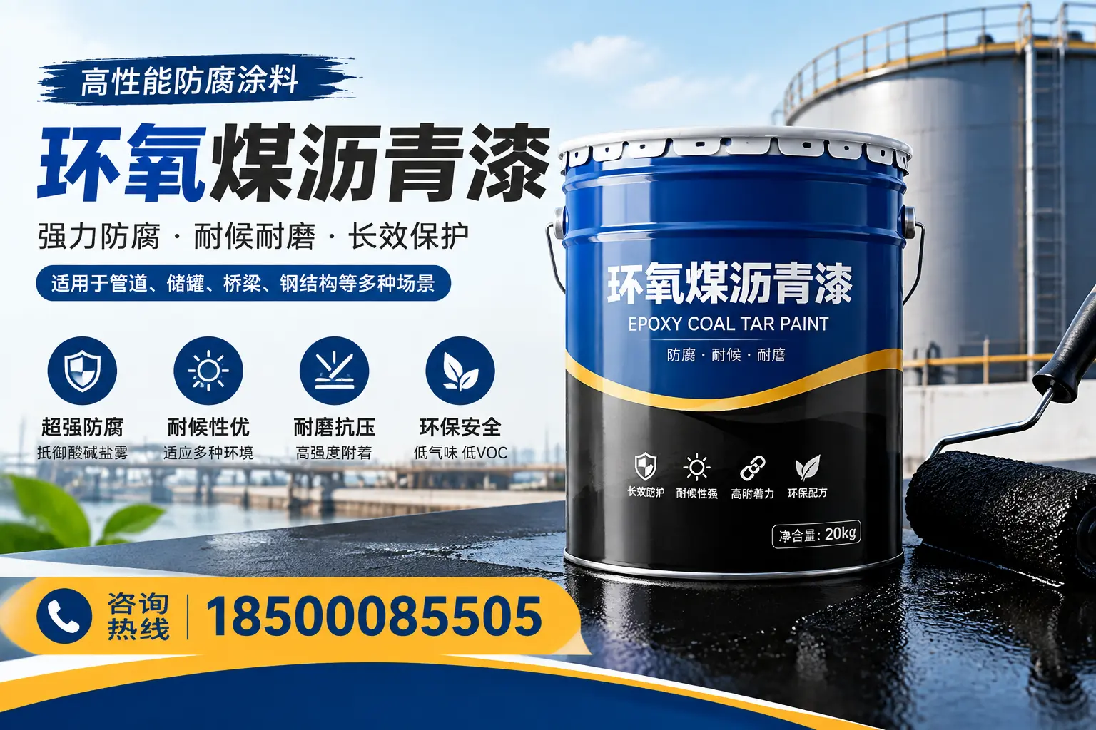 环氧煤沥青漆的施工步骤详解，武威装修必备知识